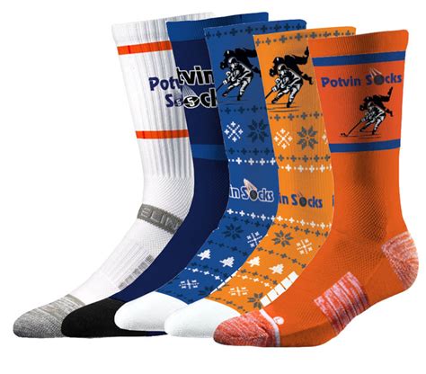 Potvin socks - Oct 26, 2022 · Forty-three years after the incident, the New York Islanders decided to have some fun with the “Potvin Sucks” chant. At Isles Lab, the New York Islanders team store, you can now buy socks and hats that say “Potvin Sock.” It’s an exclusive offer, with the apparel only being sold at Isles Lab Wednesday night. 